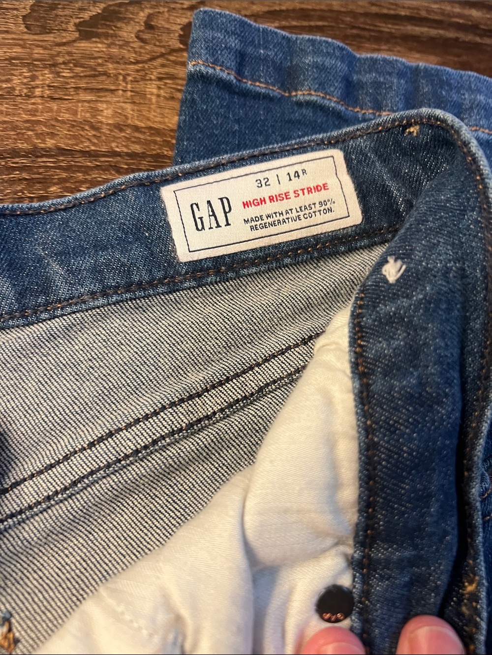 GAP High Rise Stride Denim - Picture 4 of 5